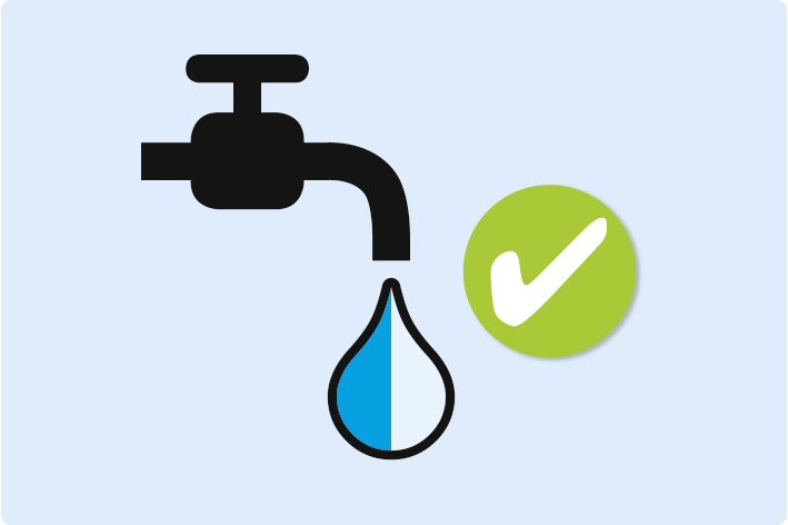 Wassersparen